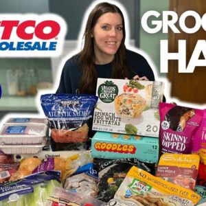 Healthy Costco Grocery Haul | WeightWatchers Points & Calories/Macros | Weight Loss Journey
