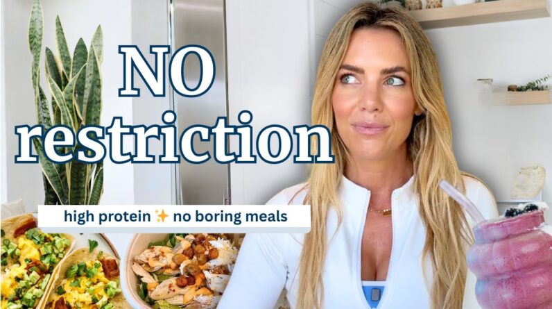 what i eat in a CALORIE DEFICIT for fat loss (without feeling restricted)