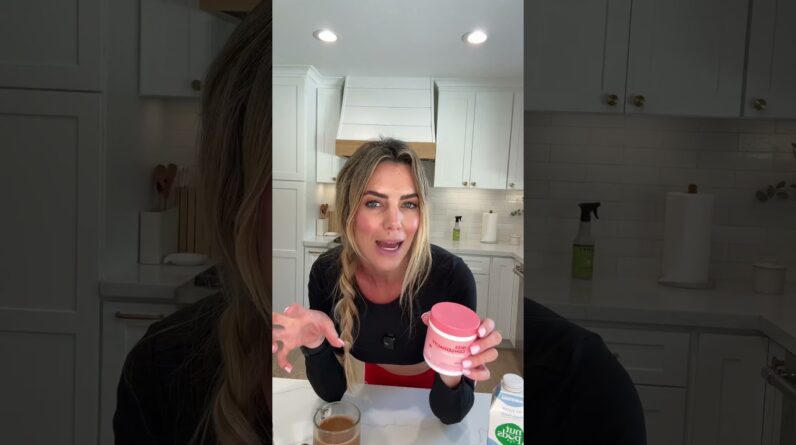 Homemade ZERO sugar coffee creamer to support hormones