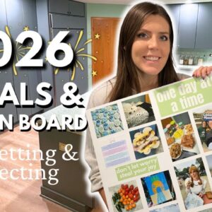 MAKING MY 2026 VISION BOARD | How it Works, Vision Board Tips & Goal Setting For The New Year!