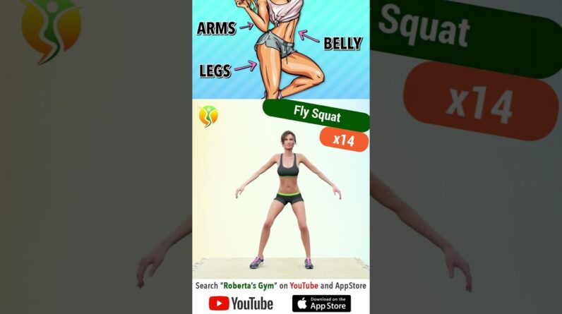 30 Min #nojumping #fullbodyfatburn : #belly #legs #arms  @RobertasGym   #weightloss #fitness