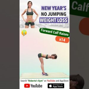 #newyears #nojumping #weightlosschallenge ( #reducefat in 2026)  @RobertasGym #homeworkout