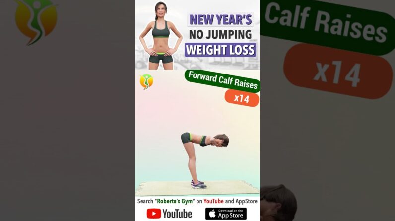 #newyears #nojumping #weightlosschallenge ( #reducefat in 2026)  @RobertasGym #homeworkout