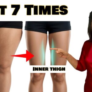 Do This 7 Times — Burn Thigh Fat & Get Slimmer Legs In 14 Days (No Jumping, No Squats)