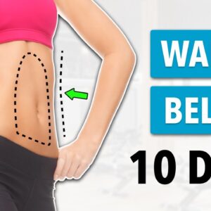 10-Day Flat Belly & Slim Waist Workout Challenge