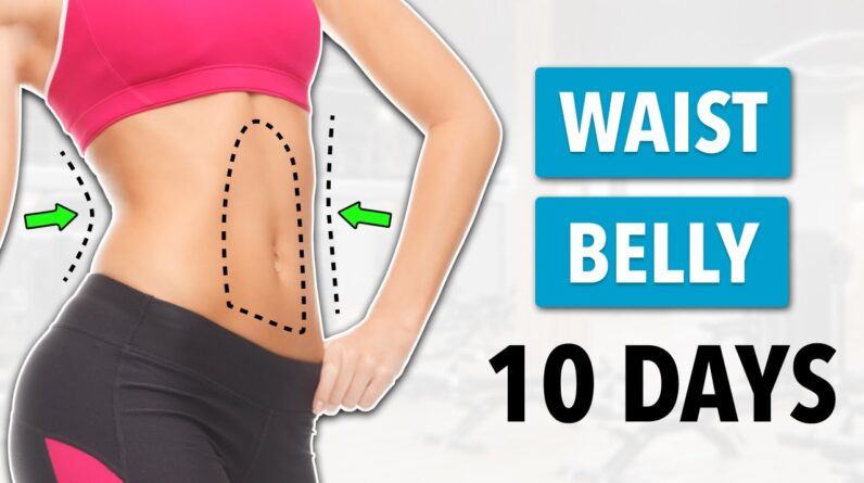 10-Day Flat Belly & Slim Waist Workout Challenge