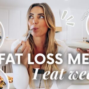 3 HIGH PROTEIN meals I eat every week to lose fat (simple to copy)