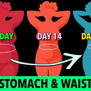 30 Min Workout for Flat Stomach & Small Waist