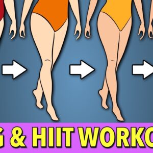 33-Min Leg & HIIT Workout to Ignite Weight Loss