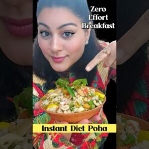 Healthy Indian Breakfast For Weight Loss | Healthy Poha Recipe | Easy Poha Recipe #poha