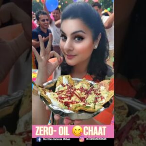 Oil free - Guilt free -Chapati Chaat Recipe #healthyrecipes #healthysnacks #palakpattachaat #snacks