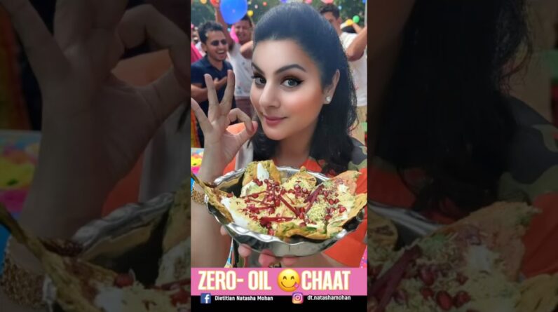 Oil free - Guilt free -Chapati Chaat Recipe #healthyrecipes #healthysnacks #palakpattachaat #snacks