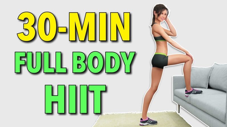 Half an Hour HIIT Full Body Fat Burn Workout at Home