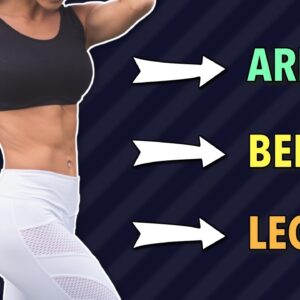 Half-an-Hour No-Jumping Full-Body Fat Burn: Belly, Legs, Arms