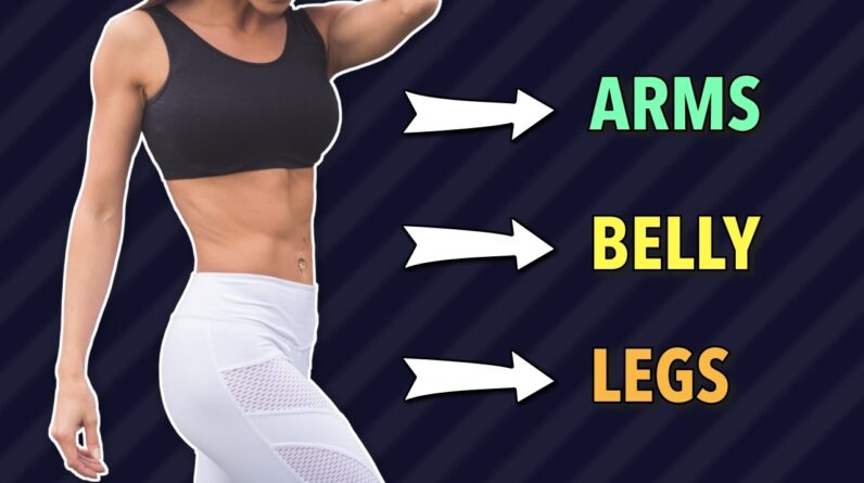 Half-an-Hour No-Jumping Full-Body Fat Burn: Belly, Legs, Arms