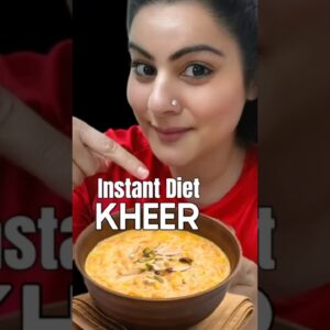 Instant Healthy  Kheer Recipe For Wright Loss  ❤️ healthy Indian dessert #kheer #healthysweet