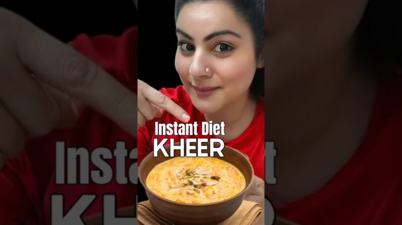 Instant Healthy  Kheer Recipe For Wright Loss  ❤️ healthy Indian dessert #kheer #healthysweet