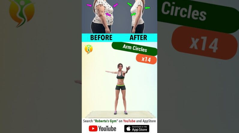 Lean #Arms , #chest & #backworkout : #exerciseathome @RobertasGym  #homeworkout #weightloss