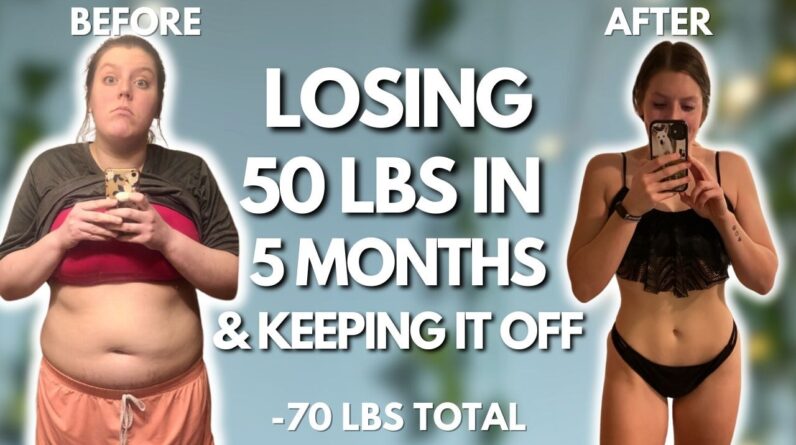 HOW I LOST 50 POUNDS IN 5 MONTHS | Realistic Sustainable Weight Loss Tips- 5 Years of Keeping it OFF