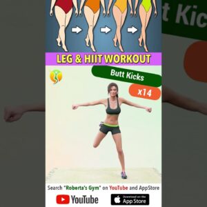 33-Min Leg & #hiitworkout to Ignite #weightloss  ⁨@RobertasGym #workout #legsworkout #hiit