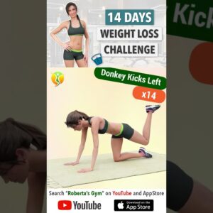 14 Days #weightlosschallenge - #homeworkoutroutine @RobertasGym   #workoutmotivation