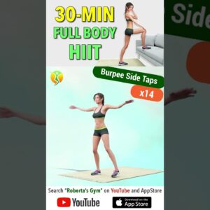 Half an Hour #hiit #fullbodyfatburn #workoutathome ⁩@RobertasGym   #weightloss #workout #fitness