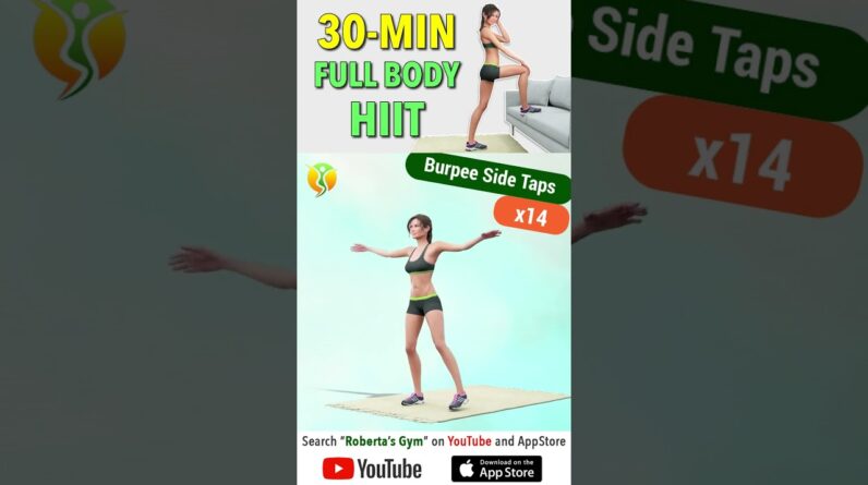 Half an Hour #hiit #fullbodyfatburn #workoutathome ⁩@RobertasGym   #weightloss #workout #fitness