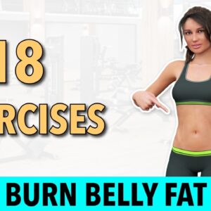 18 Core & Cardio Exercises to Burn Belly Fat at Home