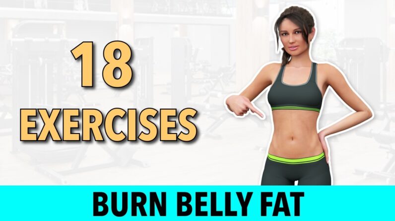 18 Core & Cardio Exercises to Burn Belly Fat at Home