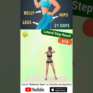 21-Day #fatlosschallenge #legs , #belly , and #hips #homeworkout @RobertasGym #weightloss #fitness