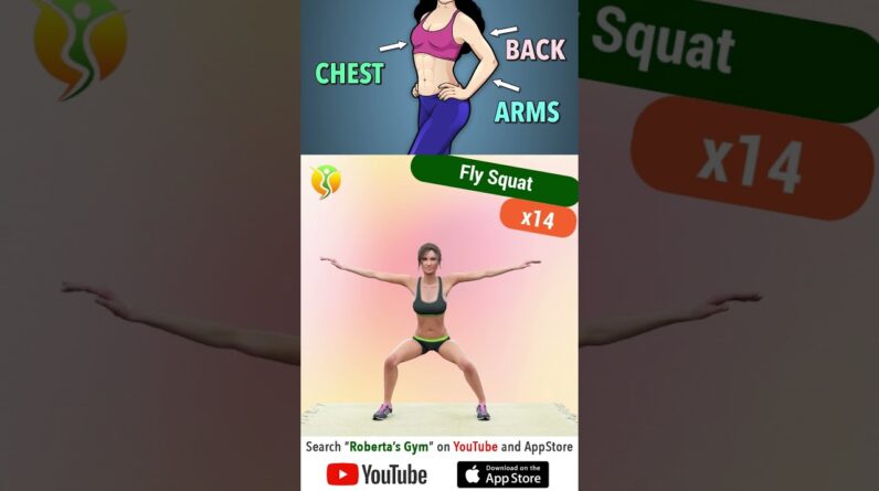 Reduce Arms, Chest and #backfat with 19 Minutes of #exercises per day #upperbodyworkout #weightloss