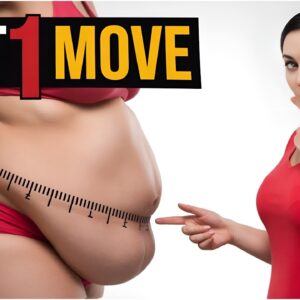 Lazy Day? Just Do This 1 Simple Sitting Belly Fat Exercise ❤️ So Easy!