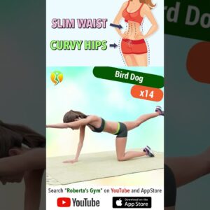 4-Week Waist & Hips Exercises for the Perfect #hourglassfigure @RobertasGym   #weightloss #fitness