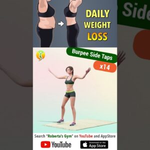 #dailyworkout to #loseweight & Achieve a #LeanerBody@RobertasGym #homeworkout #weightloss #fitness