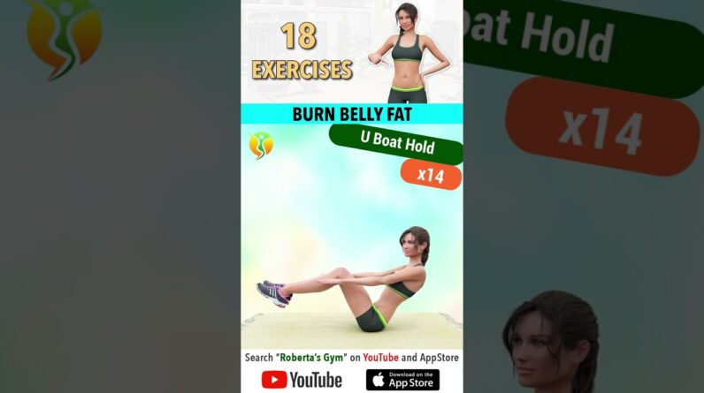 18 Core & #cardioexercises to #burnbellyfat at Home @RobertasGym #homeworkout #weightloss #cardio