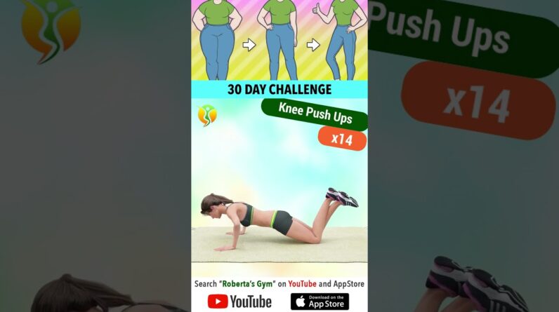 30-Day #weightlosschallenge – #fullbodyworkoutathome@RobertasGym #weightloss #homeworkout #fitness