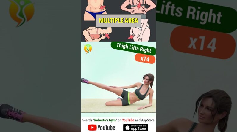 Multiple Area #compoundexercises - #workoutathome ( #norepeat ) @RobertasGym #weightloss #fitness