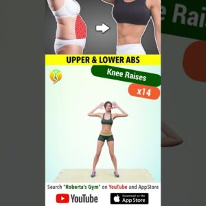 Upper & #lowerbellyfatworkout for a #flatabdomen  @RobertasGym⁩  #homeworkout #weightloss #flatbelly