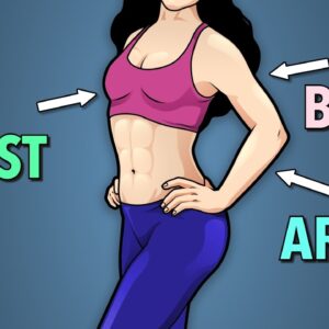 Reduce Arms, Chest and Back Fat with 19 Minutes of Exercises per day