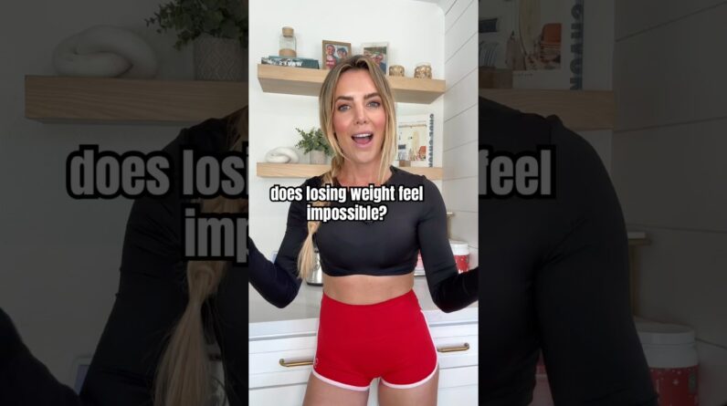 the EASIEST ways to start losing weight.