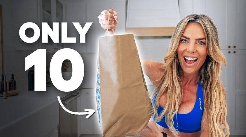 The ONLY 10 groceries you need to lose weight (this is all I buy)