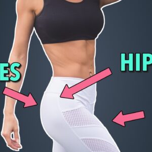 Workout for Legs, Glutes and Hips at Home (No Repeats)