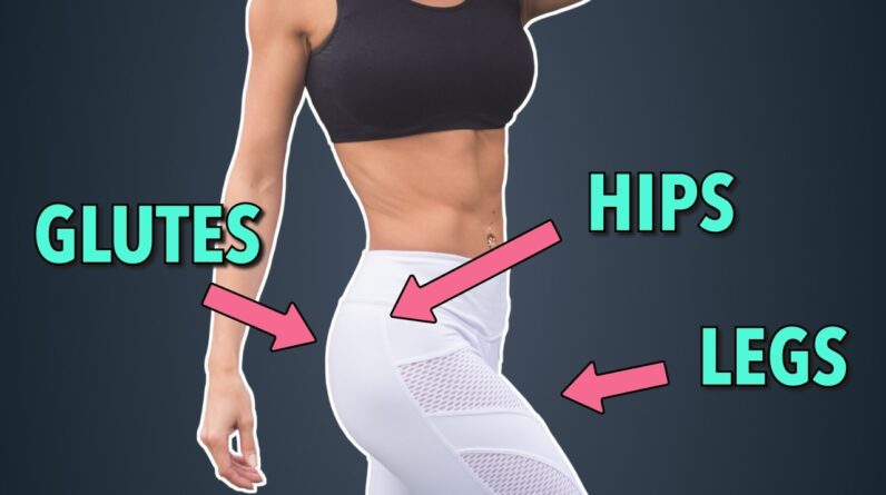 Workout for Legs, Glutes and Hips at Home (No Repeats)