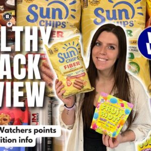 Healthy Snack Review | Trying New Healthy Low Point Foods | WeightWatchers Points, Calories & Macros