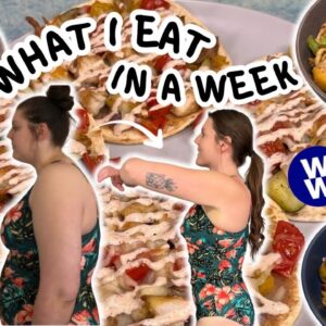 What I Eat in a Week For Weight Loss | Comparing WeightWatchers ALL IN POINTS vs CALORIES, MACROS