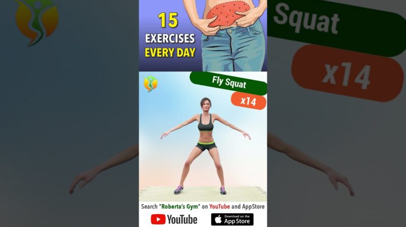 Do these 15 #exercise Every Day: #loseweight and #burnbellyfat #fast  #homeworkout #weightloss