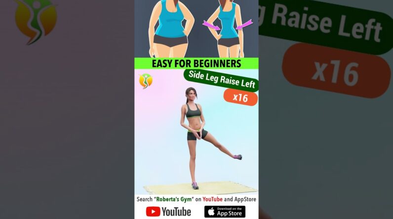 The Easiest #bellyfatloss #workoutforbeginners@RobertasGym  #homeworkout #weightloss #bellyworkout