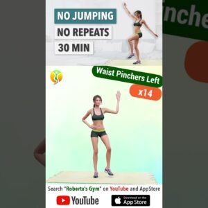 30 Min #fullbodyfatburn #nojumping #norepeat ⁨#weightloss #homeworkout #lowimpactworkout