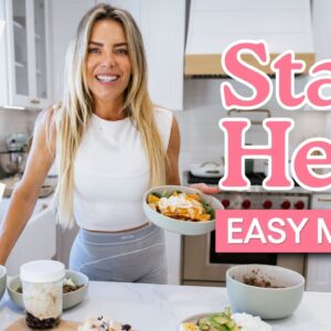 The EASIEST Meal Prep for Beginners Who Want to Lose Weight (start here)
