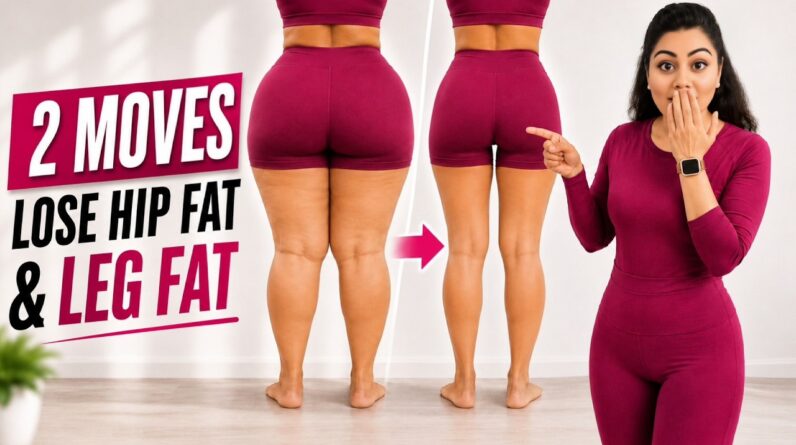2 Moves To Lose Hip & Leg Fat (No Gym Or Jumping)